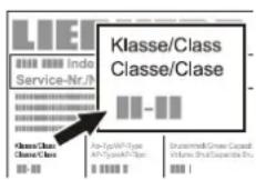 LIEBHERR SBS 96E3 - Clasa climatică - 1