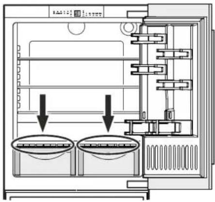 LIEBHERR SBS 96E3 - Compartimentul BioFresh - 1