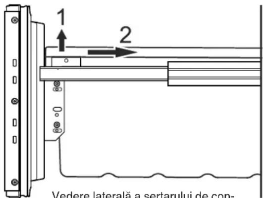 LIEBHERR SBS 96E3 - Extragerea recipientelor sertarelor de congelare - 1