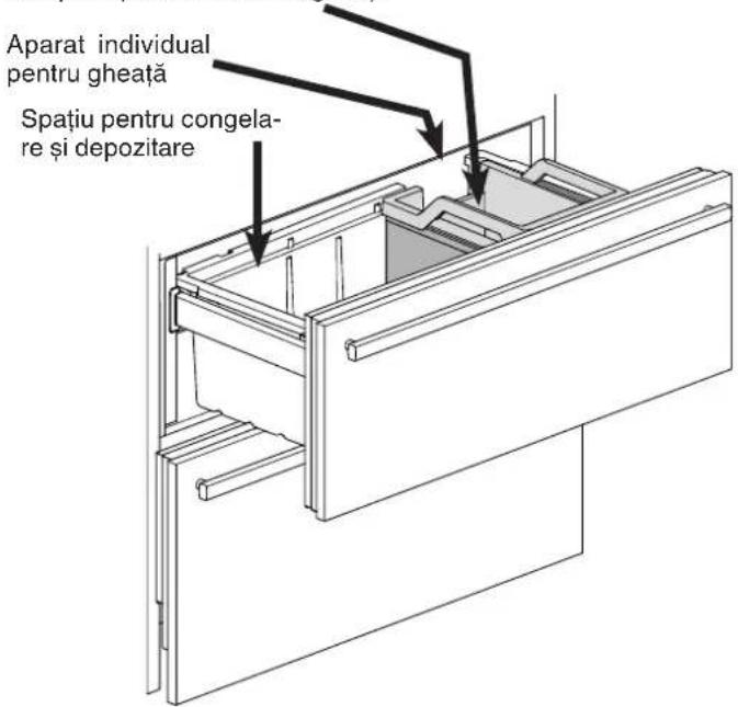 LIEBHERR SBS 96E3 - Descrierea compartimentului congelator - 1