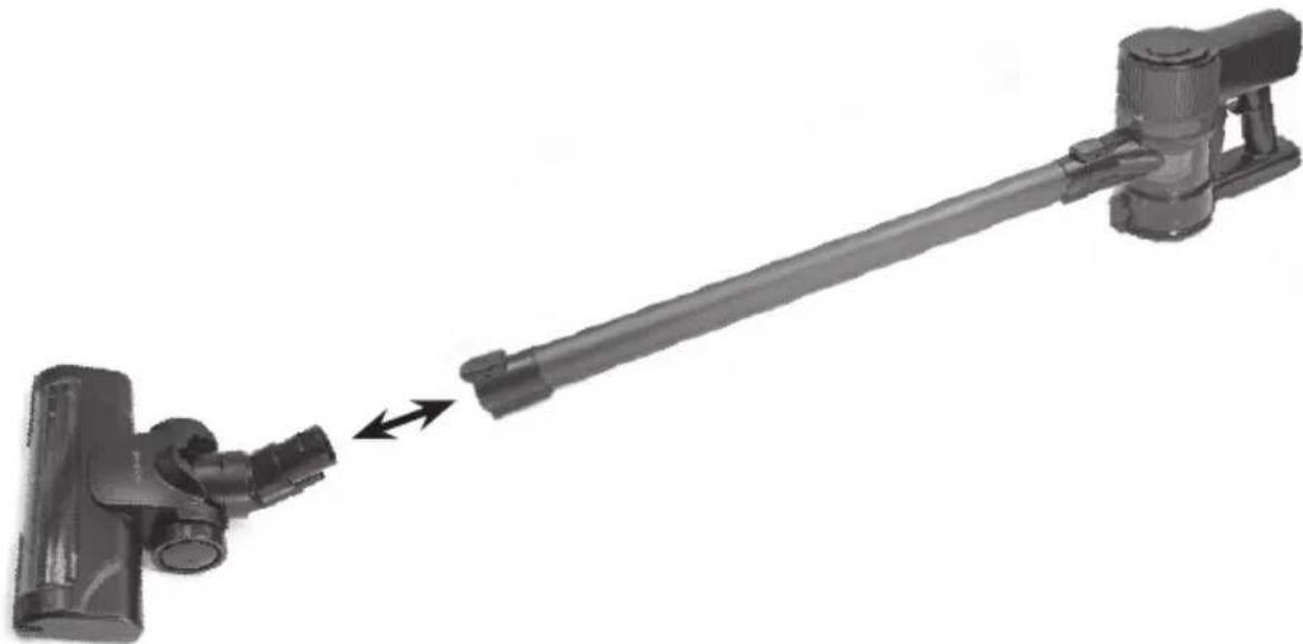 GEMINI GVC222R - Assemble and Dis-assemble the floor brush - 1