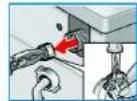 BOSCH WAE283SNL - Zeven in de watertoevoer - 6