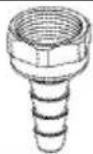 GRUNDIG GIGL7355220E - Piese pentru racordarea gazului - 3