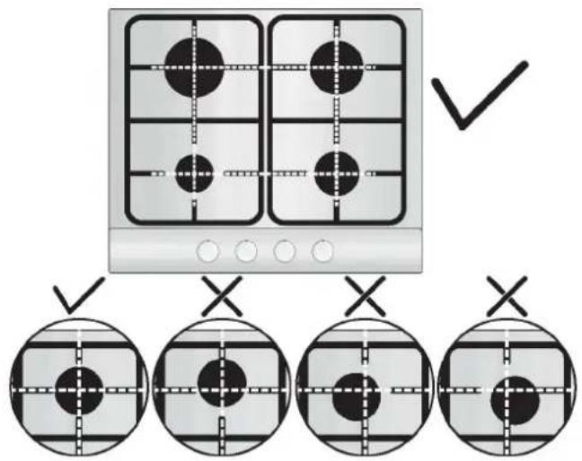 CANDY TRIOVWNT/1-8 - ГАЗОВЫЕ КОНФОРКИ - 1