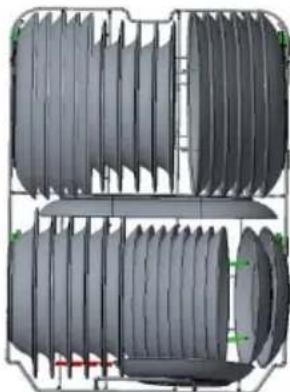 GORENJE GV572D10 - Coşul inferior - 1