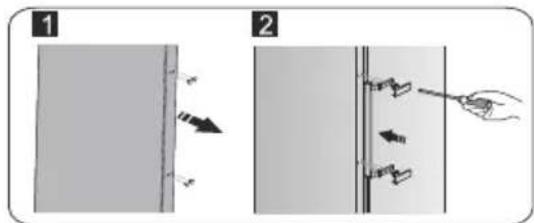 GORENJE FN619FPB - Instalarea mânerelor uşii - 1