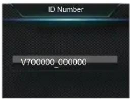 ID Number V700000_000000