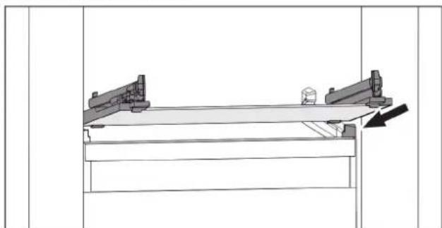 LIEBHERR IXRFW 5106 - Extragerea / introducerea plăcii de sticlă - 2