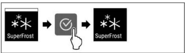 LIEBHERR IXRFW 5106 - Dezactivare SuperFrost - 2