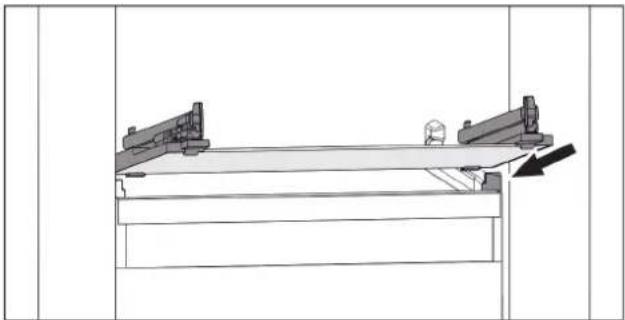 LIEBHERR IXRFW 5106 - Extragerea / introducerea plăcii de sticlă - 2