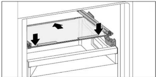 LIEBHERR IXRFW 5100 - Extragerea / introducerea plăcii de sticlă - 2