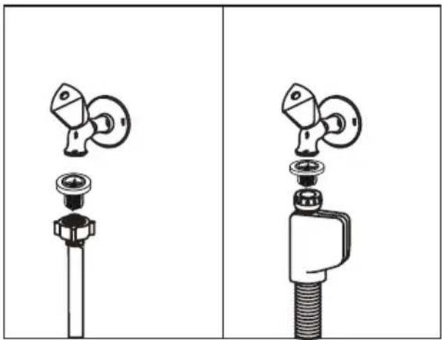 BEKO DFS39130X - Curățarea filtrului furtunului - 1