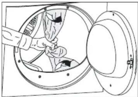 BEKO DS 8112 PA - Îndepărtarea ansamblul de securitate în transport - 2