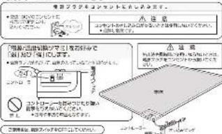 Yamazen YMM-W60BTH - 各部のなまえと使いかた - 1