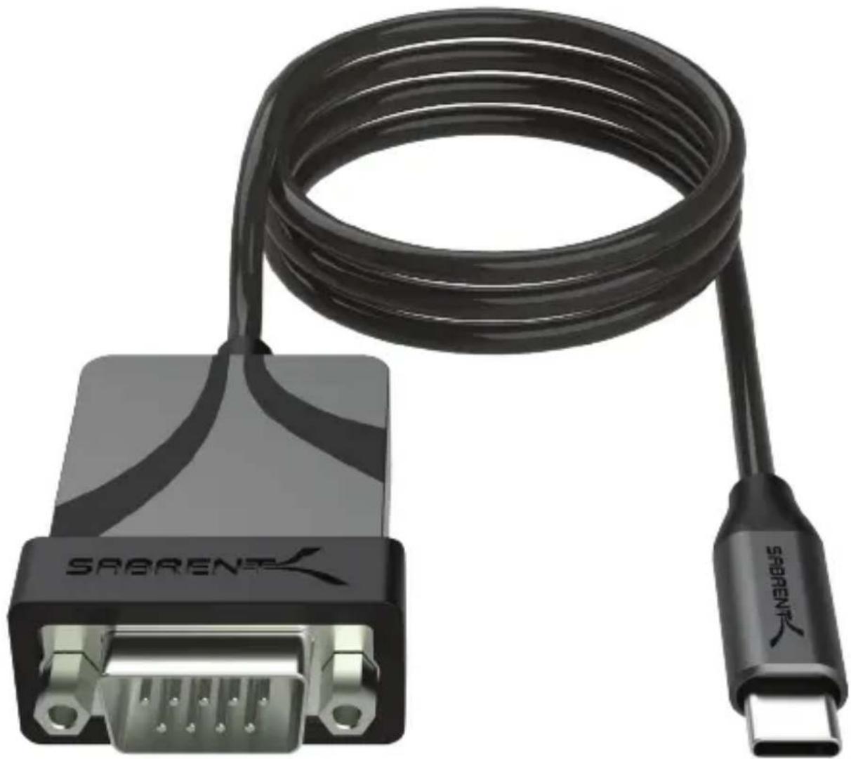 Sabrent CB-D9C3 - USB TYPE-C TO SERIAL CABLE ADAPTER - 1