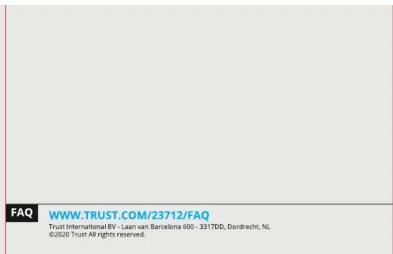 FAQ WWW.TRUST.COM/23712/FAQ Trust International BV - Loan van Barcelona 600 - 3317BD; Dordrecht, NL ©2020 Trust All rights reserved.