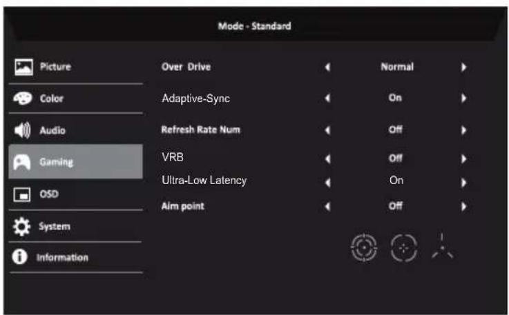 ACER KG271UP - Notă: - 5