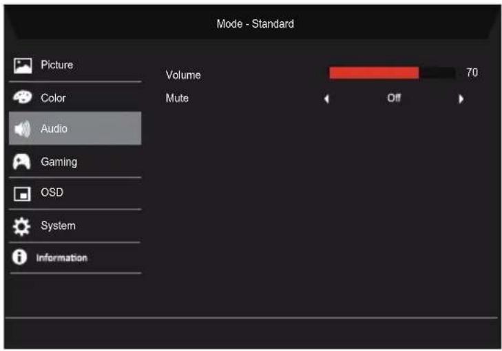 ACER KG271UP - Notă: - 1