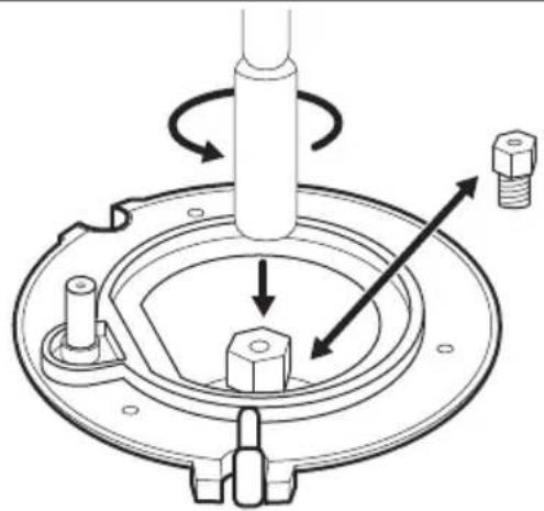 ELECTROLUX LKG504022K - Înlocuirea injectoarelor plitei - 1