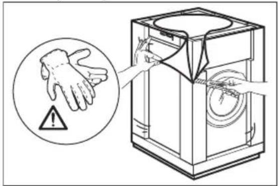 ELECTROLUX EWS6347DE - Kicsomagolás - 1