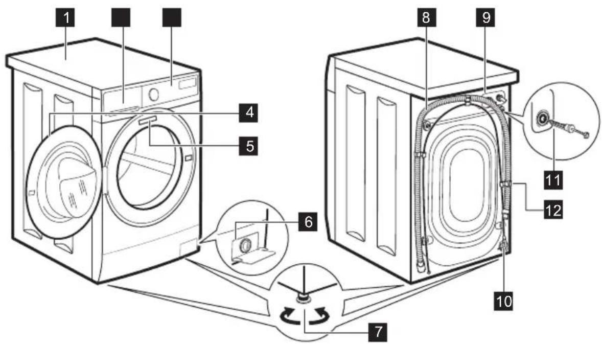 ELECTROLUX EWS6347DE - lerīces kopskats - 1