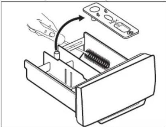 ELECTROLUX EWS6406BE - Yuyucu vasitə paylayıcısının təmizlənməsi - 1