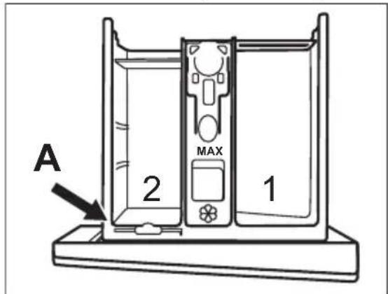 ELECTROLUX EWS6406BE - Yuyucu vasitə bölücüsünün vəziyyətini dəyişdirmə - 1