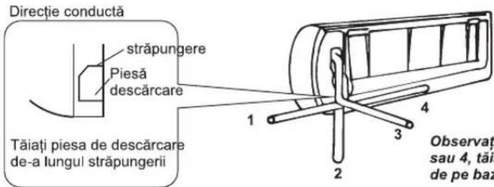 HISENSE CD35YR03W - Instalarea conductei unității interioare - 1