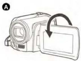 PANASONIC SDR-H20EP - Utilizarea monitorului LCD - 2