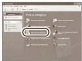 PANASONIC SDR-H20EP - Selectati [start] → ([Settings] →) [Control Panel] → [Add or Remove Programs (Applications)]. - 1