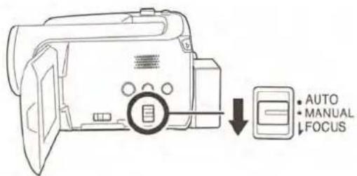 PANASONIC SDR-H20EP - Reglarea manuală a focalizării - 1