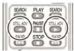SEARCH PLAY SEARCH STILL ADV PAUSE STILL ADV SKIP STOP SKIP