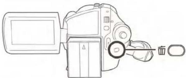 PANASONIC SDR-H20EP - Ştergerea scenelor - 2