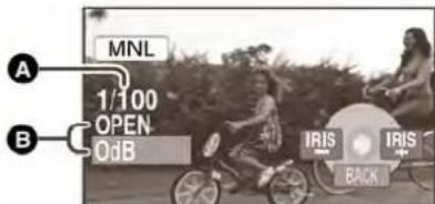 A MNL 1/100 OPEN 0dB B IRIS IRIS BACK