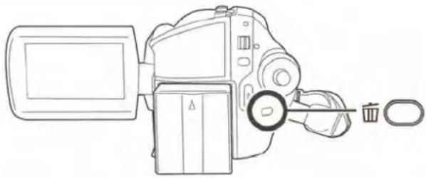 PANASONIC SDR-H20EP - Apăsați pe butonul de pe ecranul miniatural. - 1