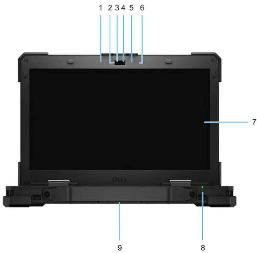 DELL Pro Rugged 13 RA13250 - Față - 1