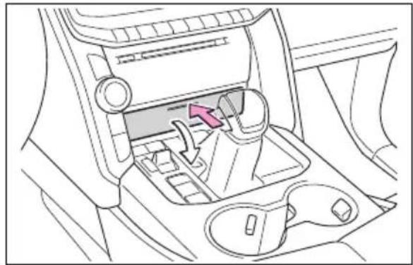 TOYOTA Land Cruiser 300 (2022) - Utilizarea porturilor de încărcare USB tip C - 1
