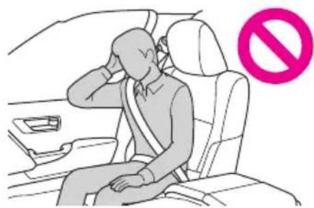 TOYOTA Land Cruiser 300 (2022) - Măsuri de precauție referitoare la airbagurile SRS - 2