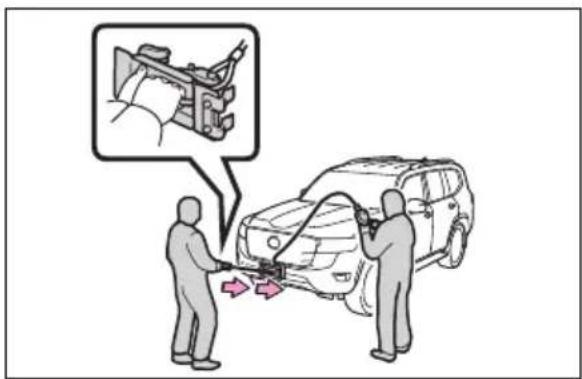 TOYOTA Land Cruiser 300 (2022) - După utilizarea troliului - 4