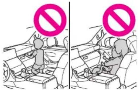 TOYOTA Land Cruiser 300 (2022) - Măsuri de precauție referitoare la airbagurile SRS - 1