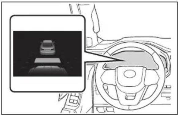 TOYOTA Land Cruiser 300 (2022) - de Avertizarea la apropiere (modul de control al distantei dintre autovehicule) - 1