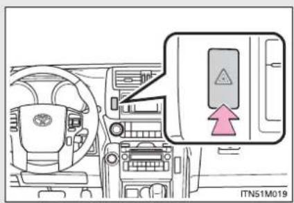 TOYOTA Land Cruiser 150 (2010) - 5-1. Informații importante Luminile de avarie - 2