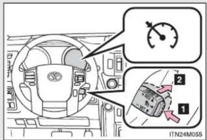 TOYOTA Land Cruiser 150 (2010) - Radarul dinamic de control al vitezei de croazieră\* - 3