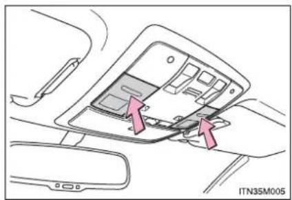 TOYOTA Land Cruiser 150 (2010) - Lumini individuale/interioare - 1