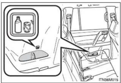 TOYOTA Land Cruiser 150 (2010) - Suporturi de sticle/buzunarele portierelor - 2