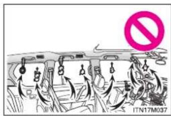 TOYOTA Land Cruiser 150 (2010) - ■ Precauții privind airbagurile SRS - 1