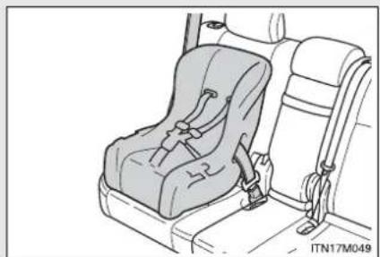TOYOTA Land Cruiser 150 (2010) - Instalarea scaunelor pentru copii - 2
