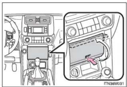 TOYOTA Land Cruiser 150 (2010) - Compartimente auxiliare de depozitare - 2