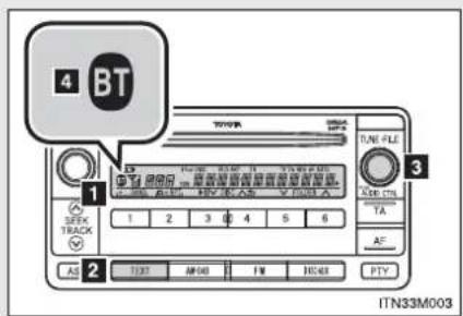 4 BT TOMOTA TUNE FILE 3 1 2 3 4 5 6 TFX SETK TRACK AS 2 TIME REF 000 F/W HOURS PTY TA AC ITN33M003