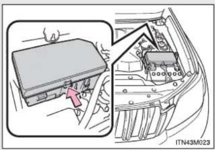 TOYOTA Land Cruiser 150 (2010) - Verificarea și înlocuirea siguranțelor - 1